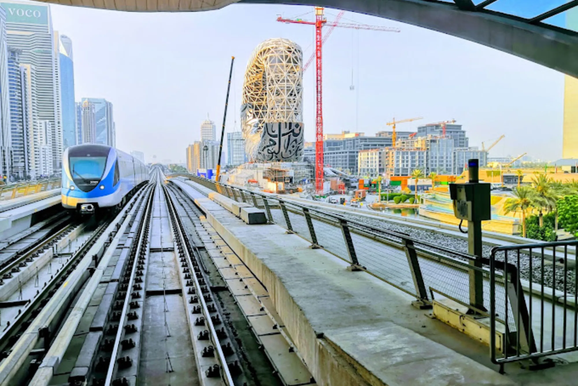 Dubai Airport Free Zone Metro Station 1