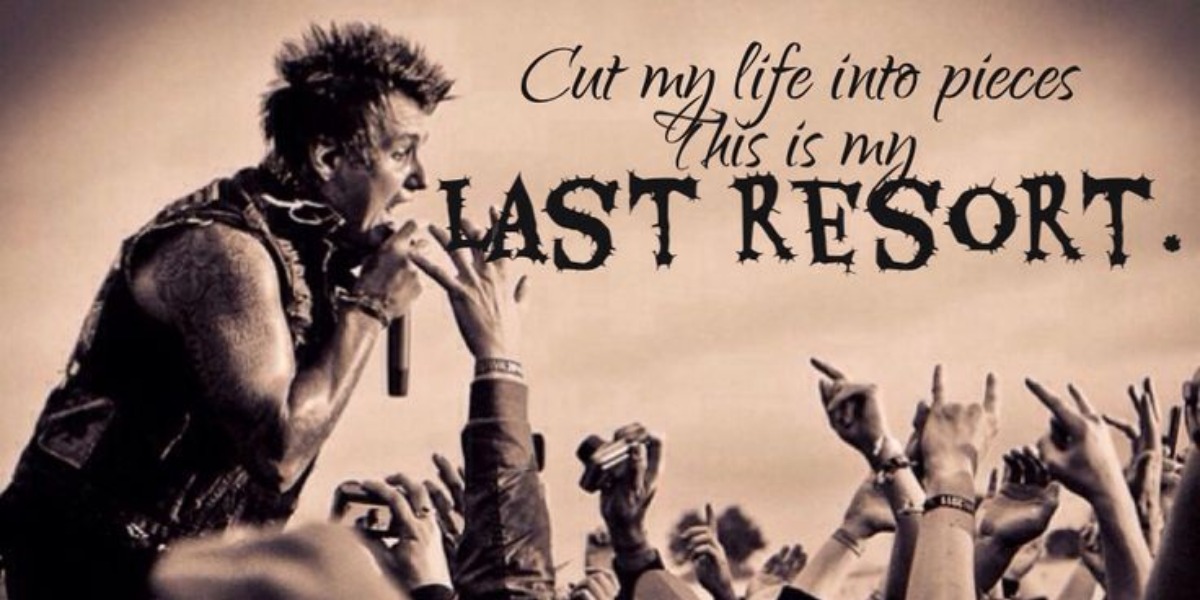 papa roach last resort lyrics