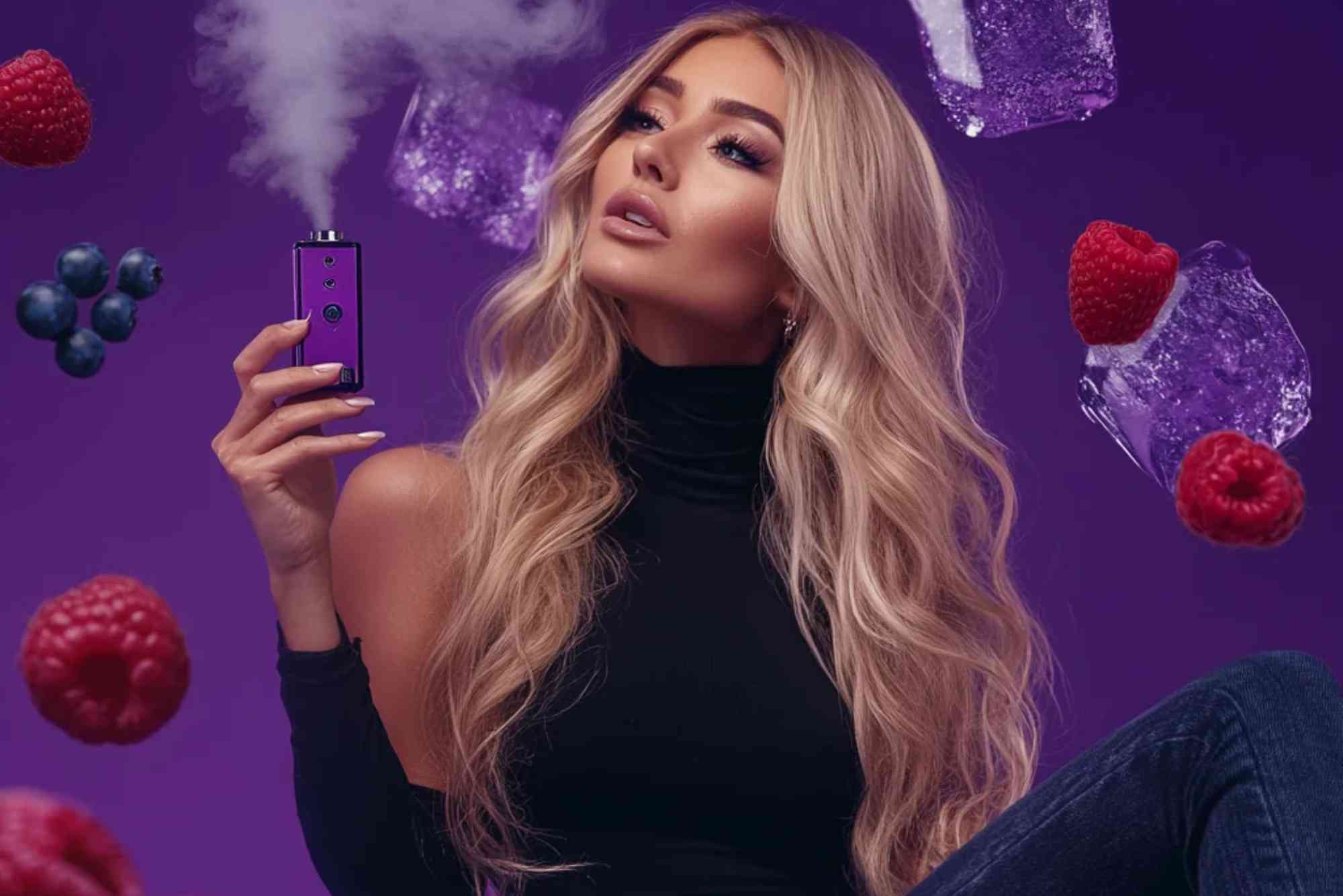 Blue Razz Ice Vape Juice Review Sweet Meets Cool