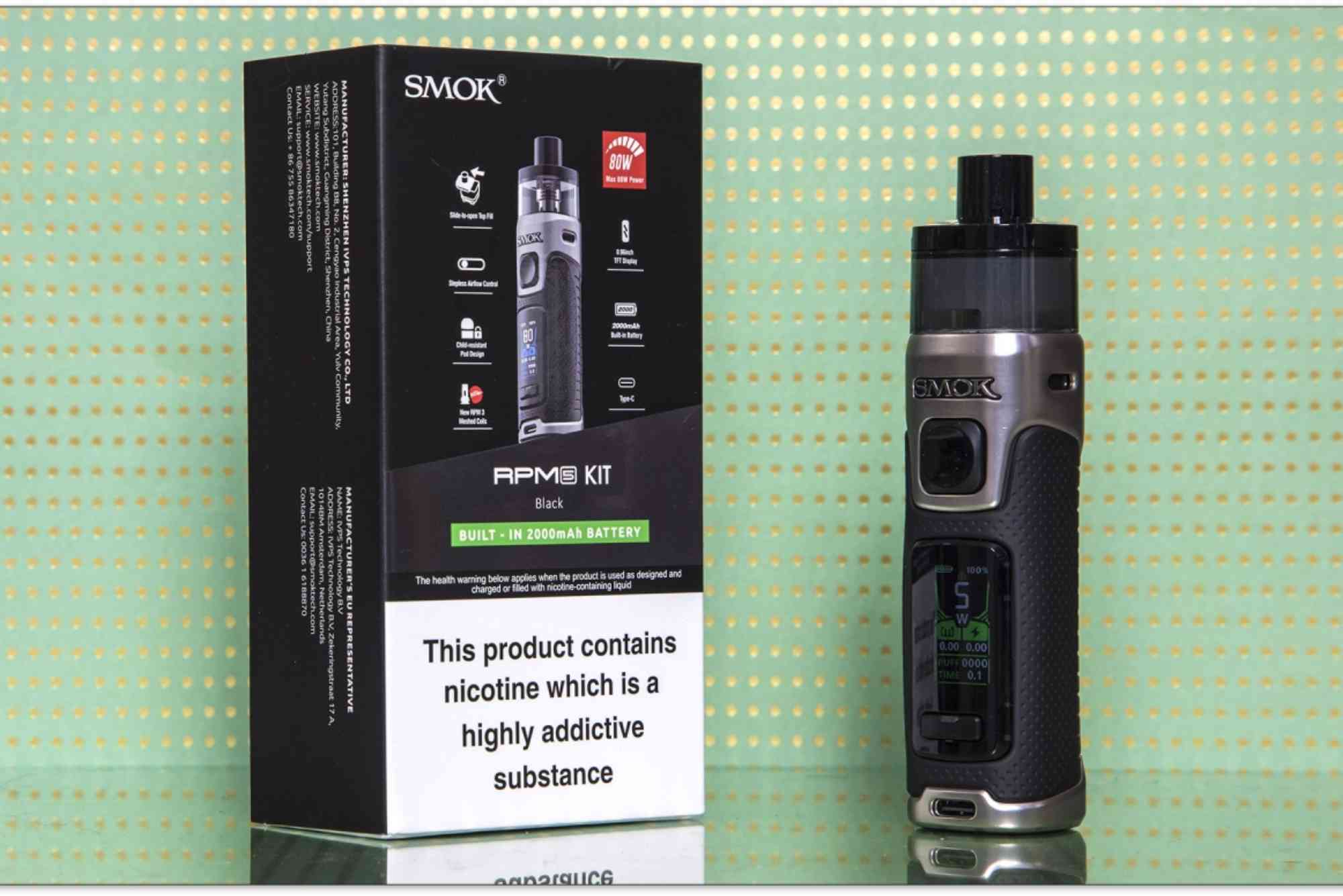 SMOK RPM 5 Battery Life What to Expect