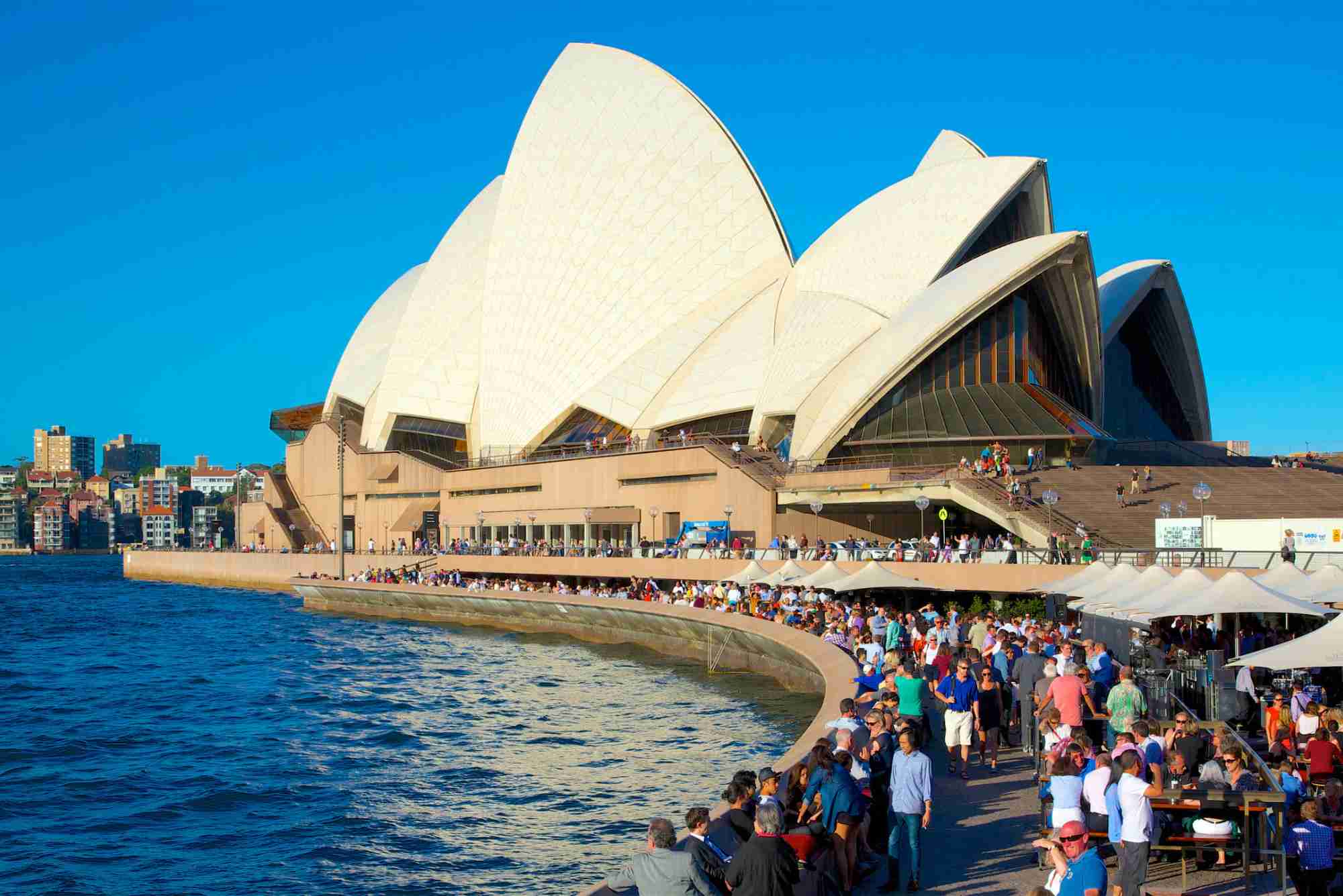 Australia Harbour District Shopping by the Opera House