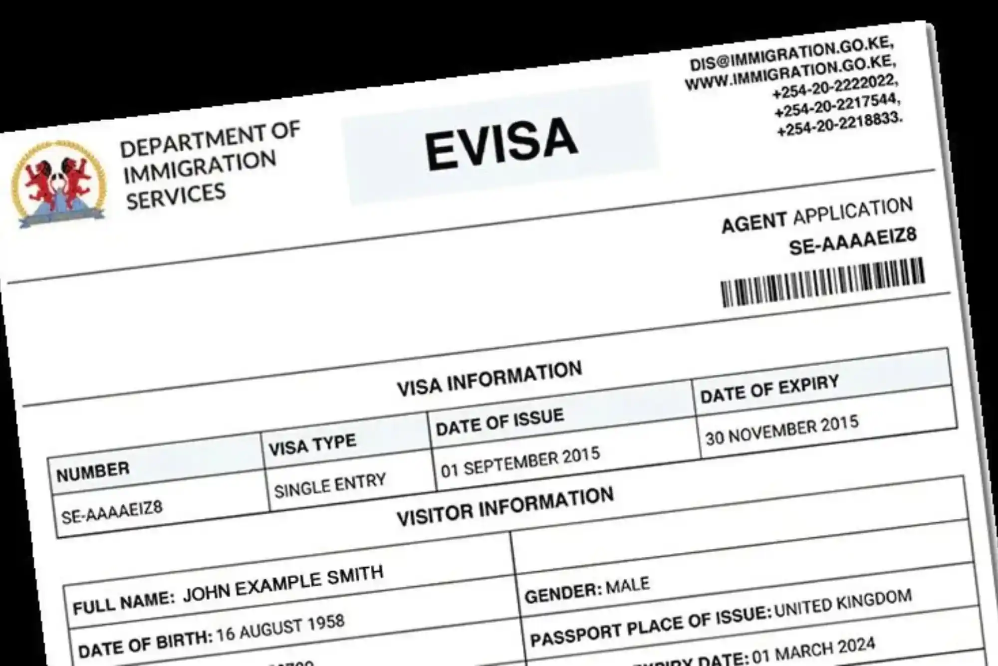 Kenya Visa Price in 2026