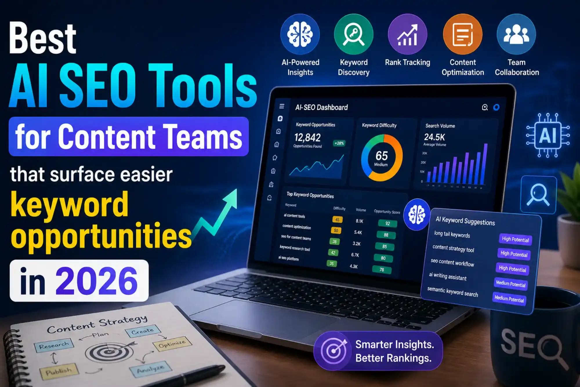 Best AI SEO Tools for Content Teams that surface easier keyword opportunities in 2026